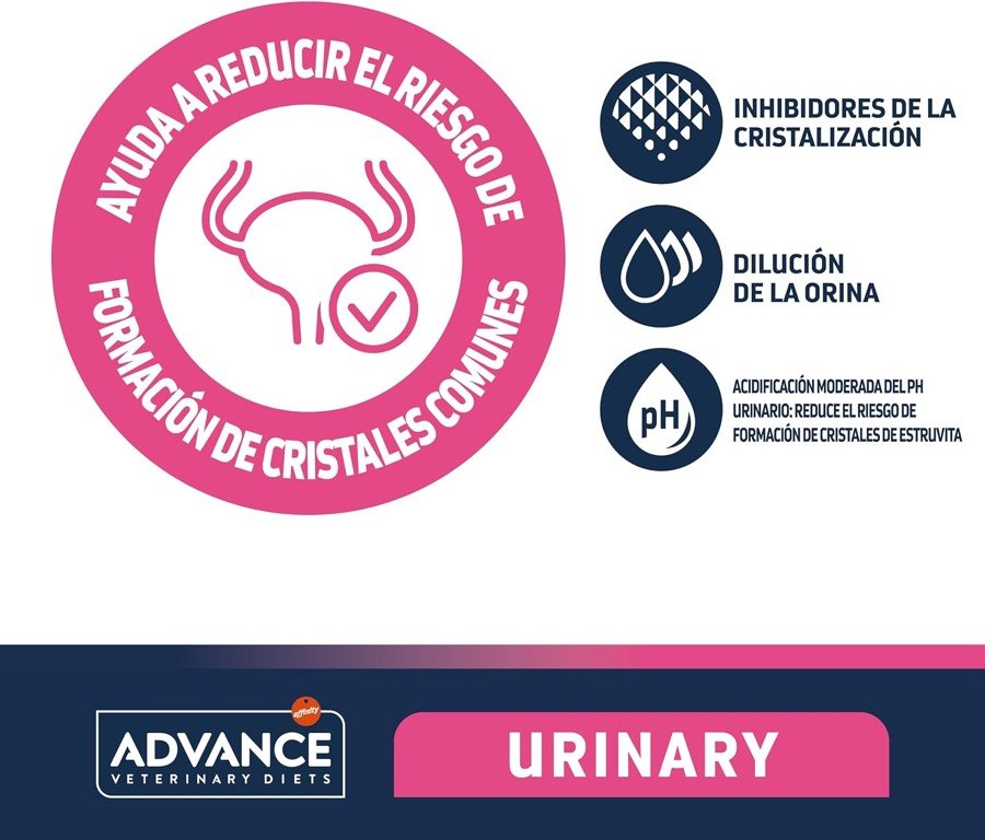 Ver imagen 3 de 6: Los tres mecanismos declarados: inhibidores de la cristalización, dilución de la orina y acidificación moderada del pH