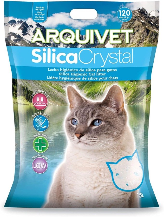 Ver imagen 6 de 6: Bolsa Arquivet Silica Crystal de 15 L con el sello de 120 días, otro formato de la gama
