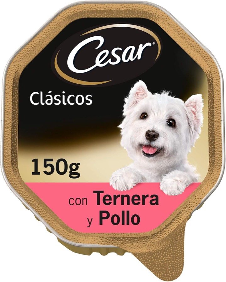 Ver imagen 6 de 6: Tarrina de la gama Clásicos de Cesar con ternera y pollo, de la misma familia de producto