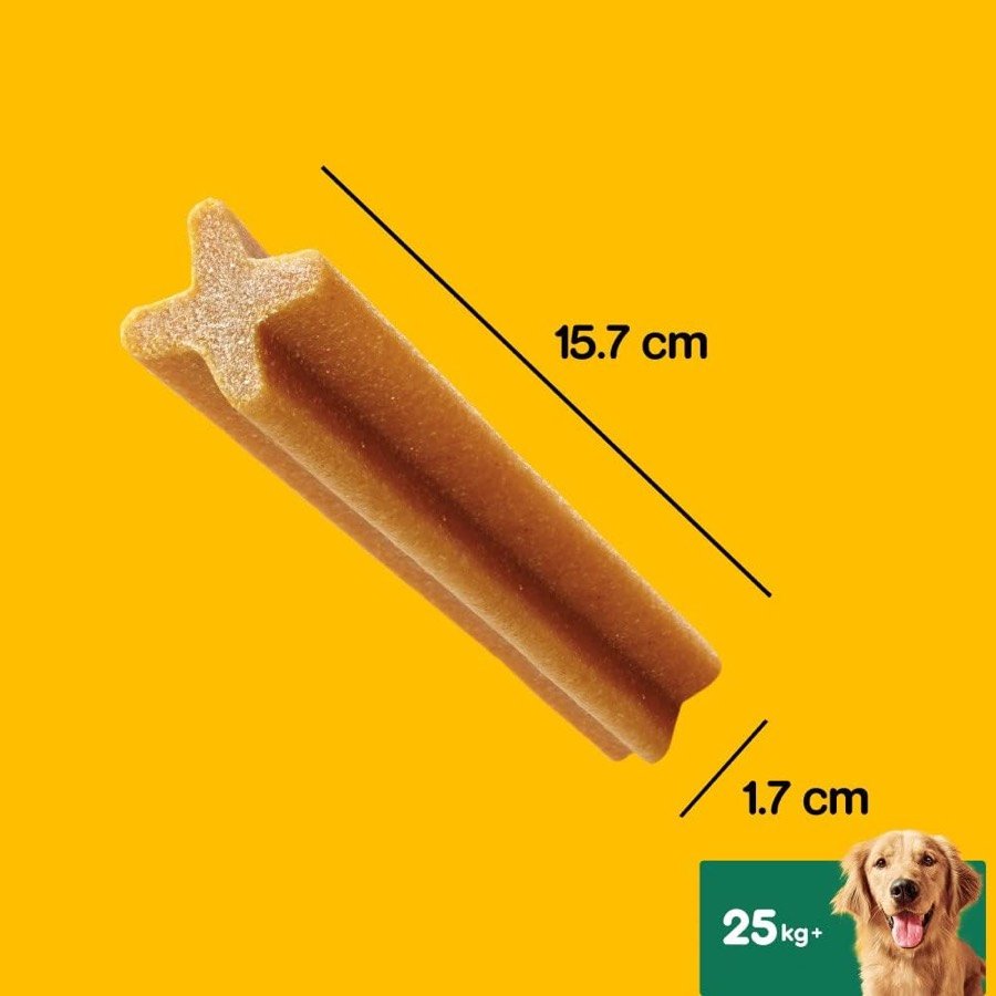 Ver imagen 4 de 6: Perro grande masticando un stick dental Pedigree Dentastix