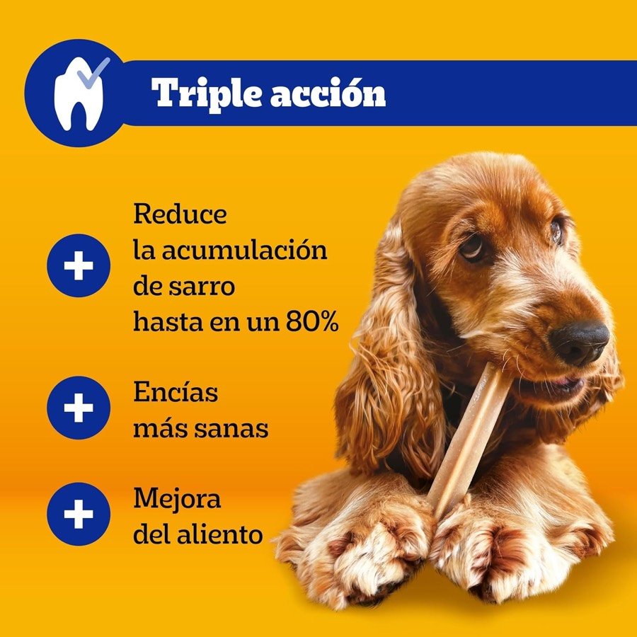Ver imagen 5 de 6: Comparativa de tamaños de Dentastix según la talla del perro