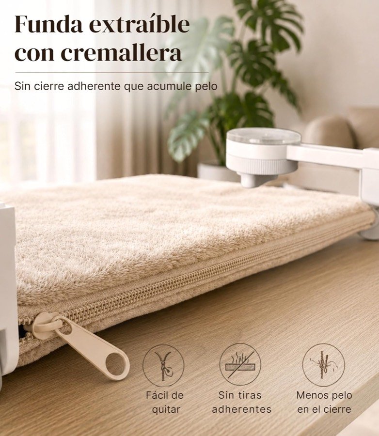 Ver imagen 6 de 6: Detalle de la cremallera de la funda de la hamaca BV Bruver