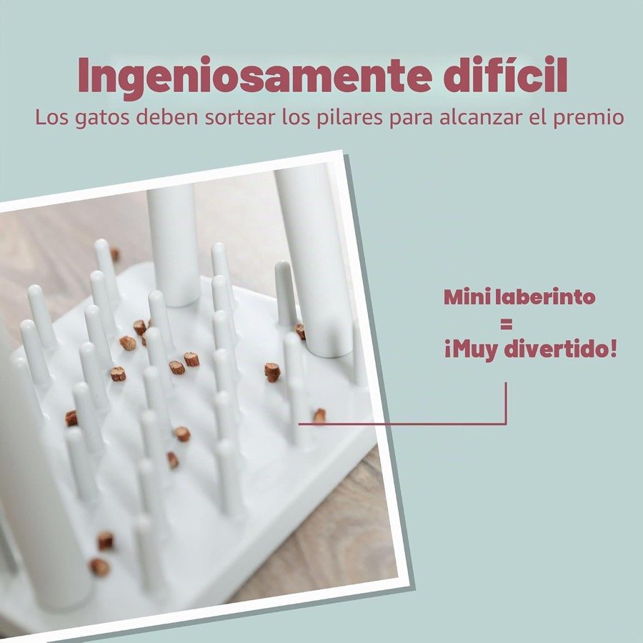 Ver imagen 5 de 6: Detalle de la base con pivotes entre los que caen los premios, como un pequeño laberinto