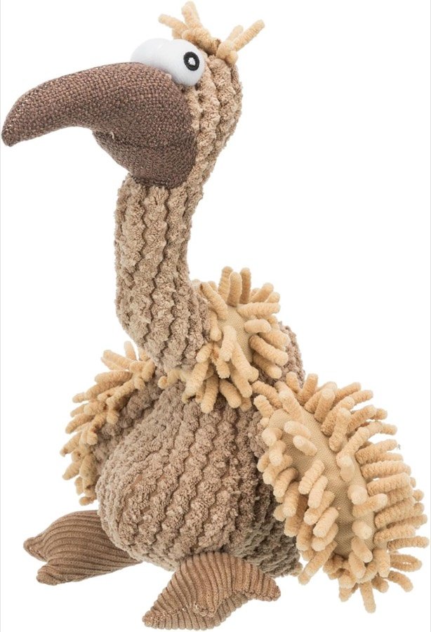Peluche Trixie Gustav el Buitre de 28 centímetros en color beige, de cuerpo entero