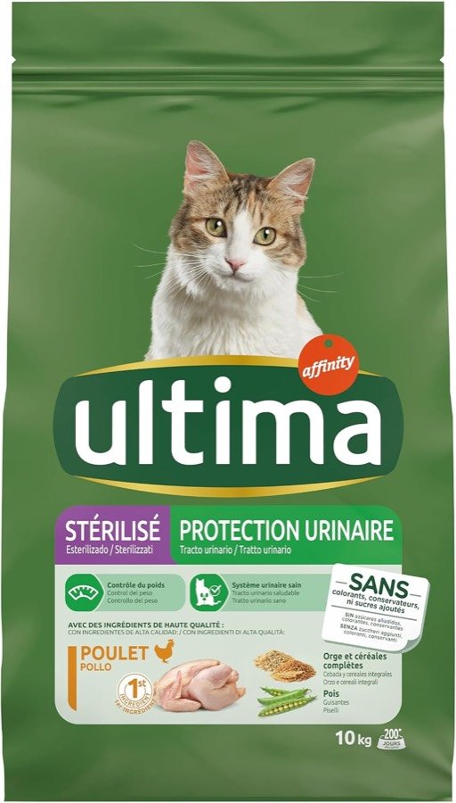 Ver imagen 2 de 6: Parte trasera del saco de Ultima Esterilizado Urinary con la composición