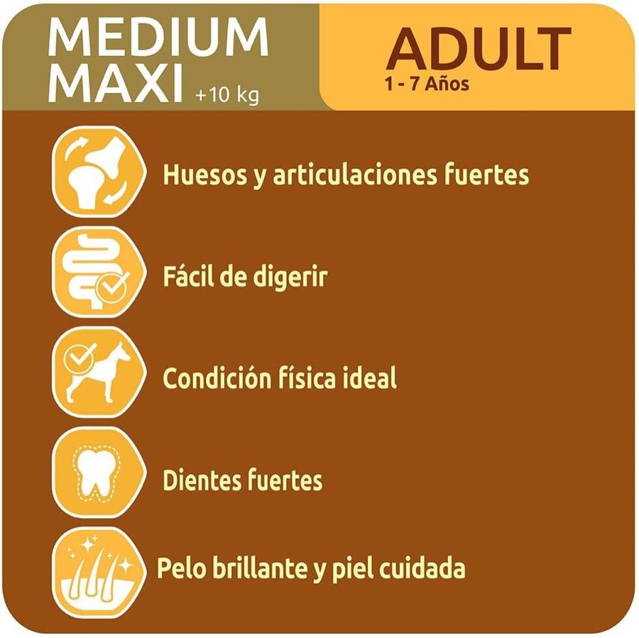 Ver imagen 3 de 6: Croquetas del pienso Ultima Medium-Maxi Adult vistas de cerca