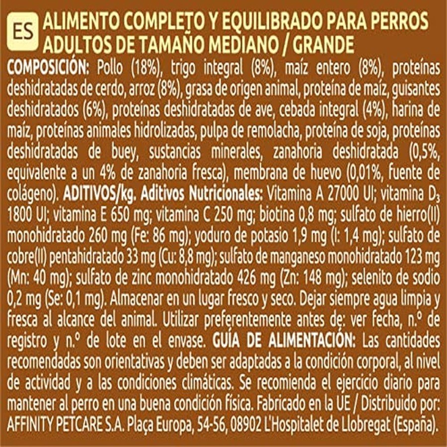 Ver imagen 5 de 6: Ingredientes destacados de Ultima Medium-Maxi: pollo, cebada y guisantes