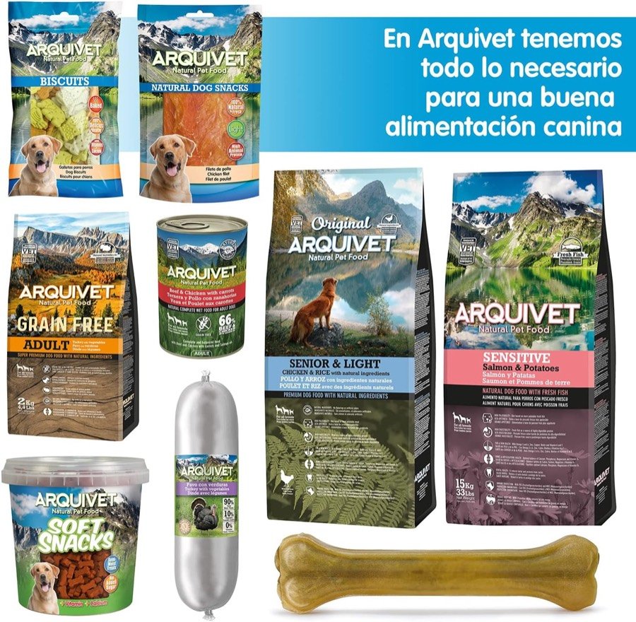 Ver imagen 5 de 6: Gama de snacks naturales de Arquivet a la que pertenece este bote