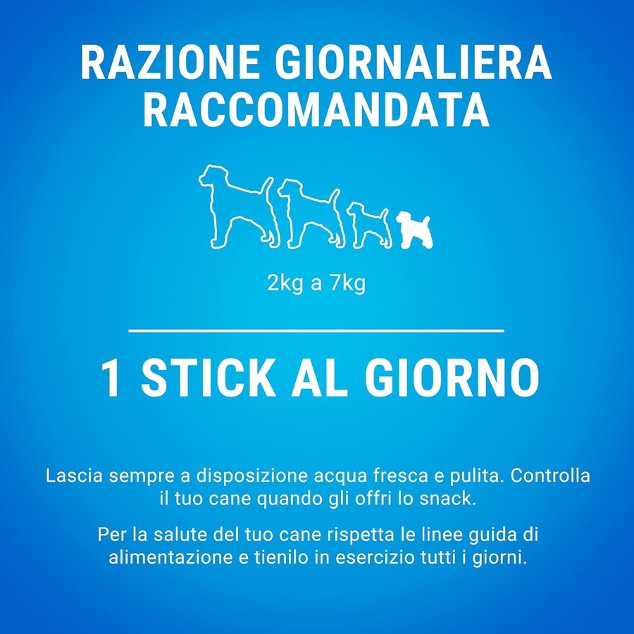 Ver imagen 4 de 6: Ración diaria recomendada: un stick al día para perros de 2 a 7 kg