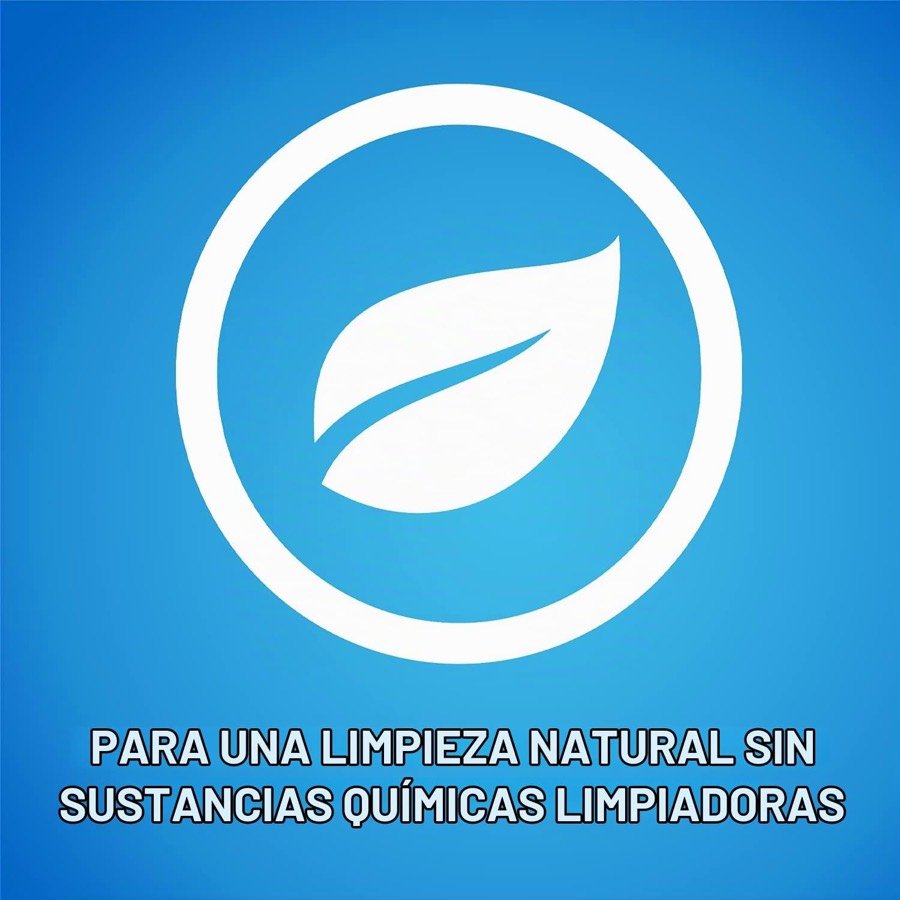 Ver imagen 6 de 6: Lámina del fabricante sobre la limpieza natural sin sustancias químicas limpiadoras