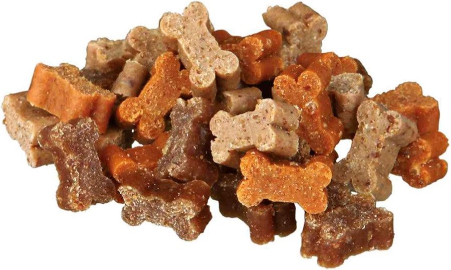 Ver imagen 2 de 4: Montón de huesitos Mini Bones de dos colores vistos de cerca
