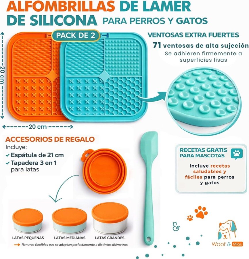 Ver imagen 2 de 6: Lámina con las medidas de 20 × 20 cm, las 71 ventosas y los accesorios incluidos